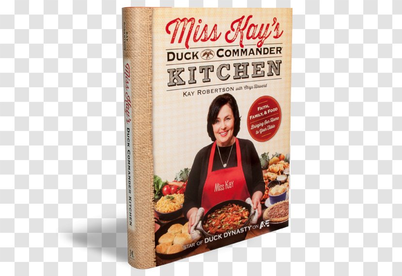 Miss Kay's Duck Commander Kitchen The Devotional Hardcover Book - Paperback Transparent PNG