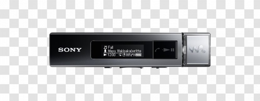 Sony Walkman NWZ-M504 S-Master Audio - Receiver Transparent PNG