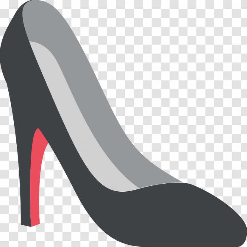 Emoji High-heeled Footwear Shoe Emoticon - Watercolor - Heels Transparent PNG