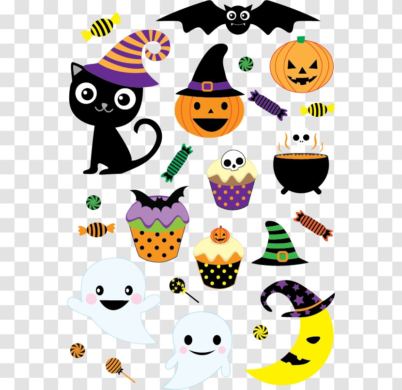 Halloween Jack-o'-lantern Pumpkin Calabaza - Papercutting - Design Elements Transparent PNG