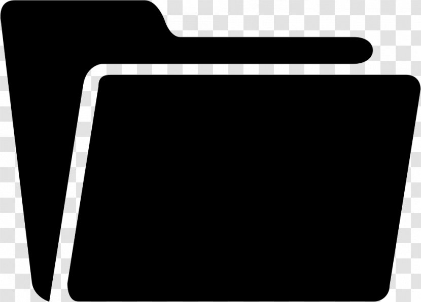 Black & White - Computer - M Line Angle Product Design FontFolder Icons Download Transparent PNG