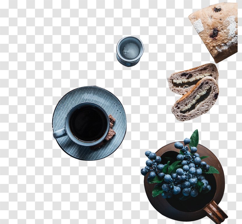 Coffee Baguette White Bread Breadstick Whole Wheat - Blueberry Transparent PNG