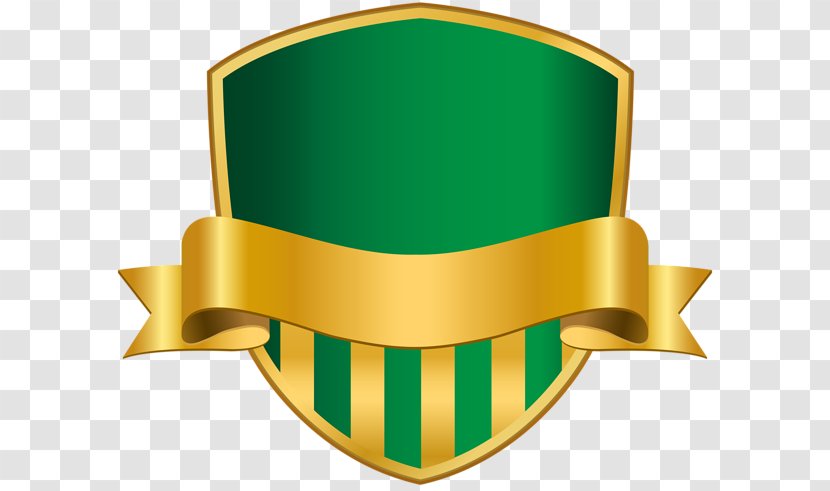 Web Banner Label Clip Art - Green - Merit Badge Transparent PNG