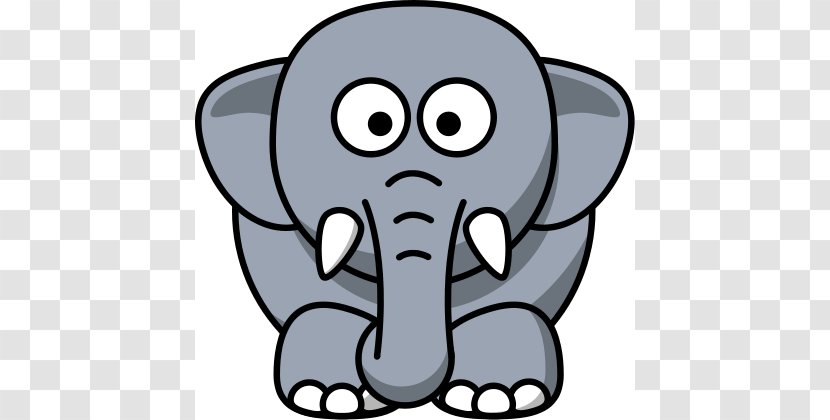 Elephant Cartoon Clip Art - Blog - Baby Transparent PNG