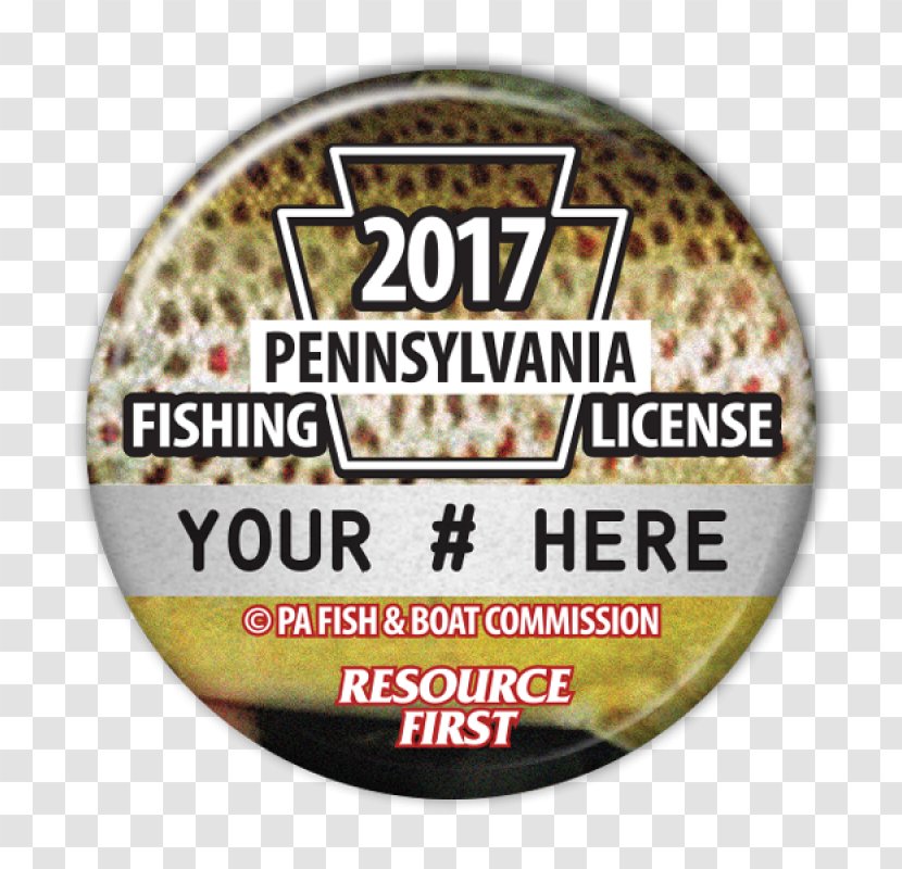 Brodhead Pennsylvania Fish And Boat Commission Fishing License Trout - Exquisite Option Button Transparent PNG