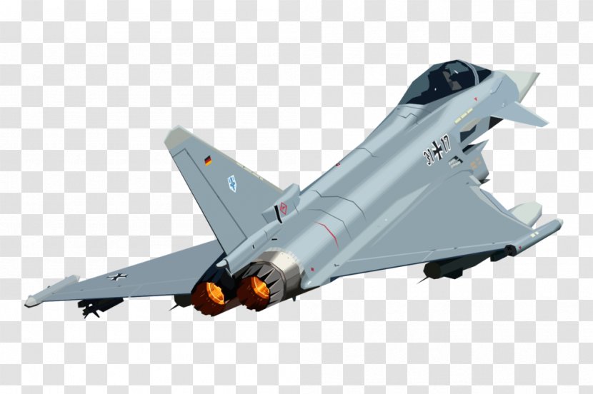 Eurofighter Typhoon Fighter Aircraft Airplane Chengdu J-10 - Military - FIGHTER JET Transparent PNG