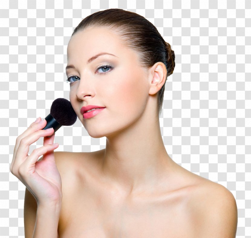 Cosmetics Model Make-up Artist Makeup Brush Woman - Eyebrow Transparent PNG