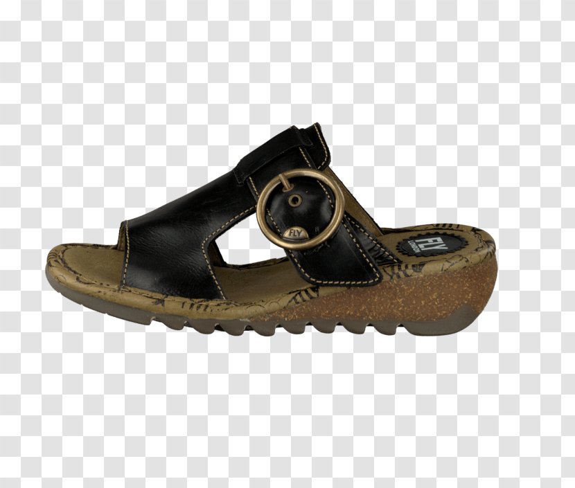 Slide Sandal Shoe Walking - Fly Front Transparent PNG