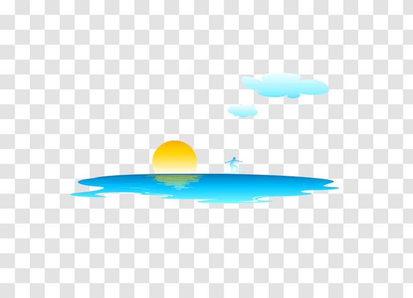 Adobe Illustrator - Water - Sunrise Transparent PNG