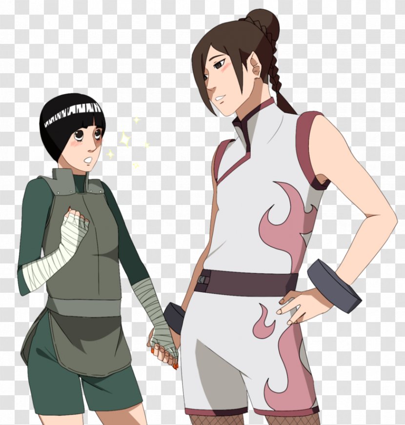 Gender Bender DeviantArt Sleeve - Cartoon - Rock Lee Transparent PNG