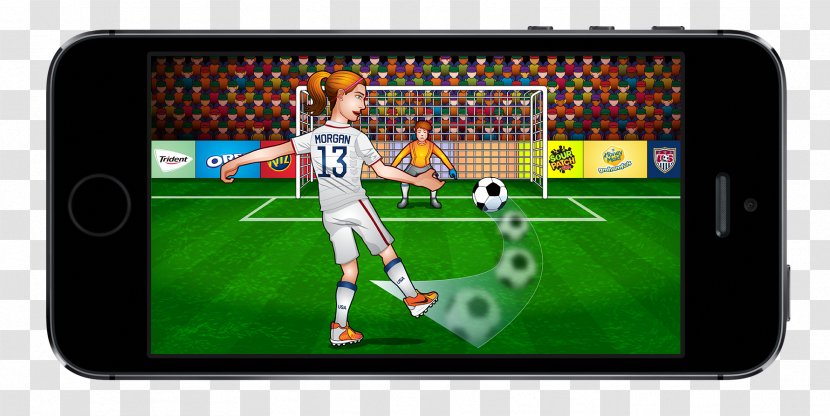 Smartphone Football Game Sport Multimedia - Handheld Devices - Kik Messenger Transparent PNG