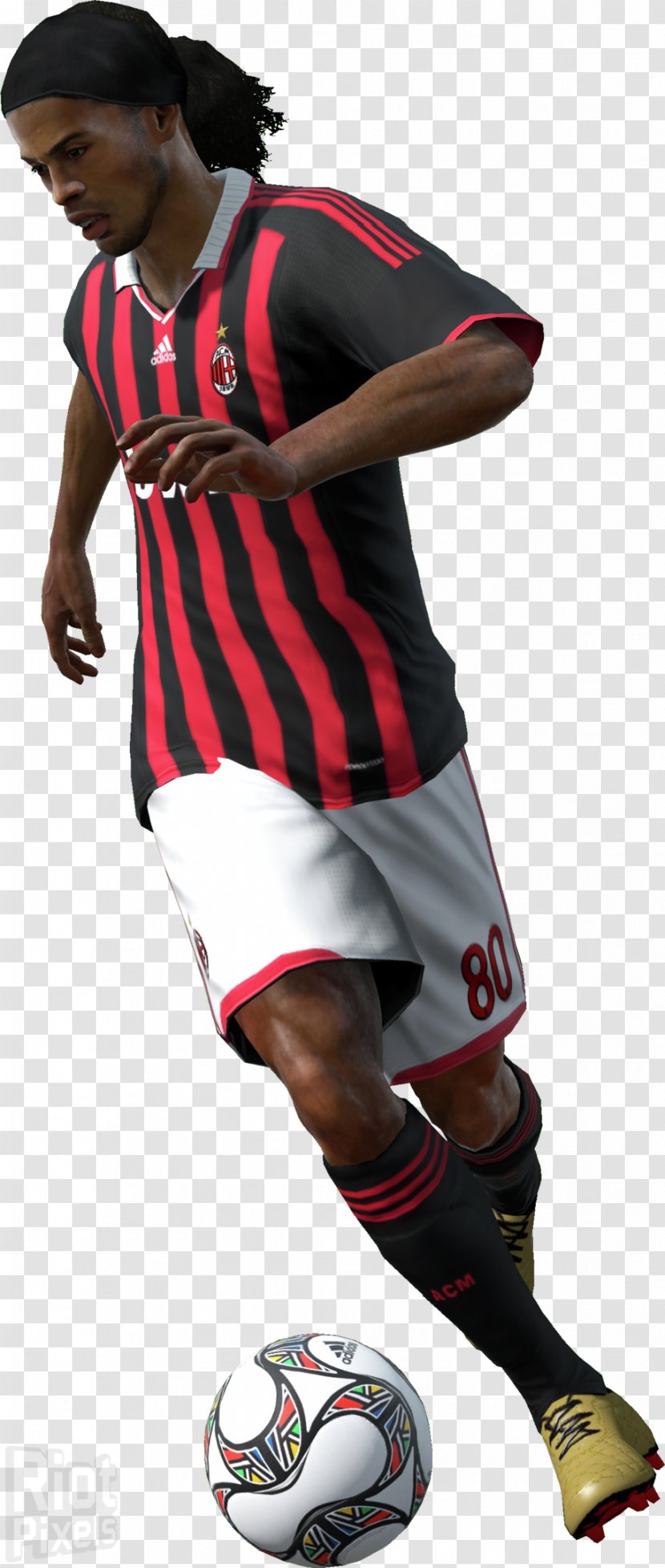 Ronaldinho A.C. Milan Football Player Sport FIFA - Fifa Transparent PNG
