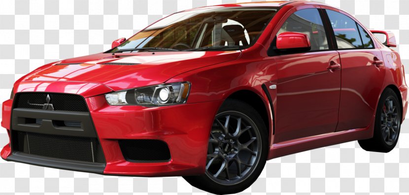 Mitsubishi Lancer Evolution Car Motors Forza Motorsport 5 - Motor Vehicle Transparent PNG