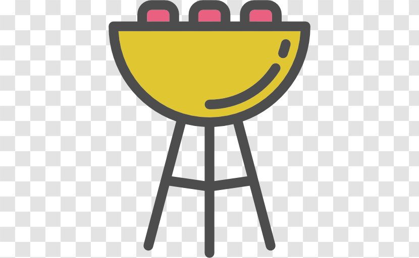 Barbecue Grilling Roasting Icon - Cartoon Grill Transparent PNG