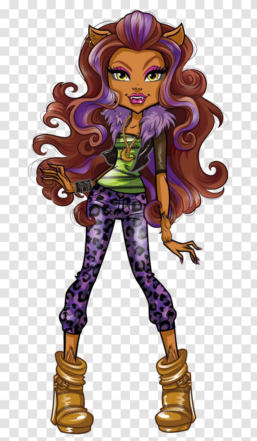 Monster High Original Gouls CollectionClawdeen Wolf Doll Cleo DeNile Frankie Stein - Denile - Youtube Transparent PNG