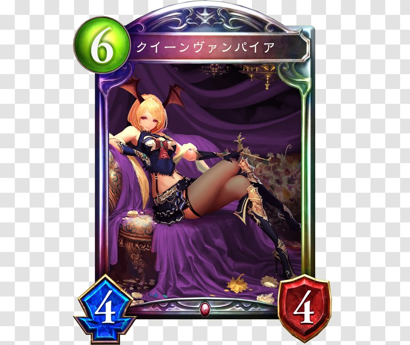 Shadowverse RAge 2018 ネクロマンシー カード Game - Purple Transparent PNG