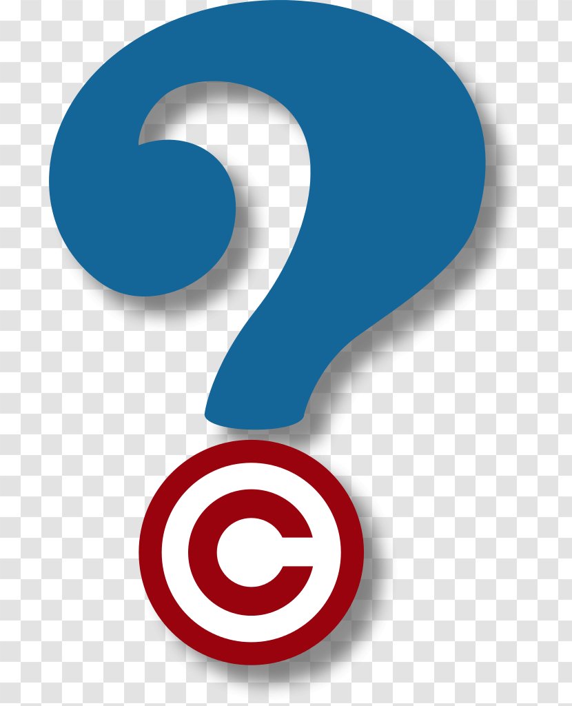 Copyright Question Mark Free Content Clip Art - Trademark - Questionmark Pictures Transparent PNG
