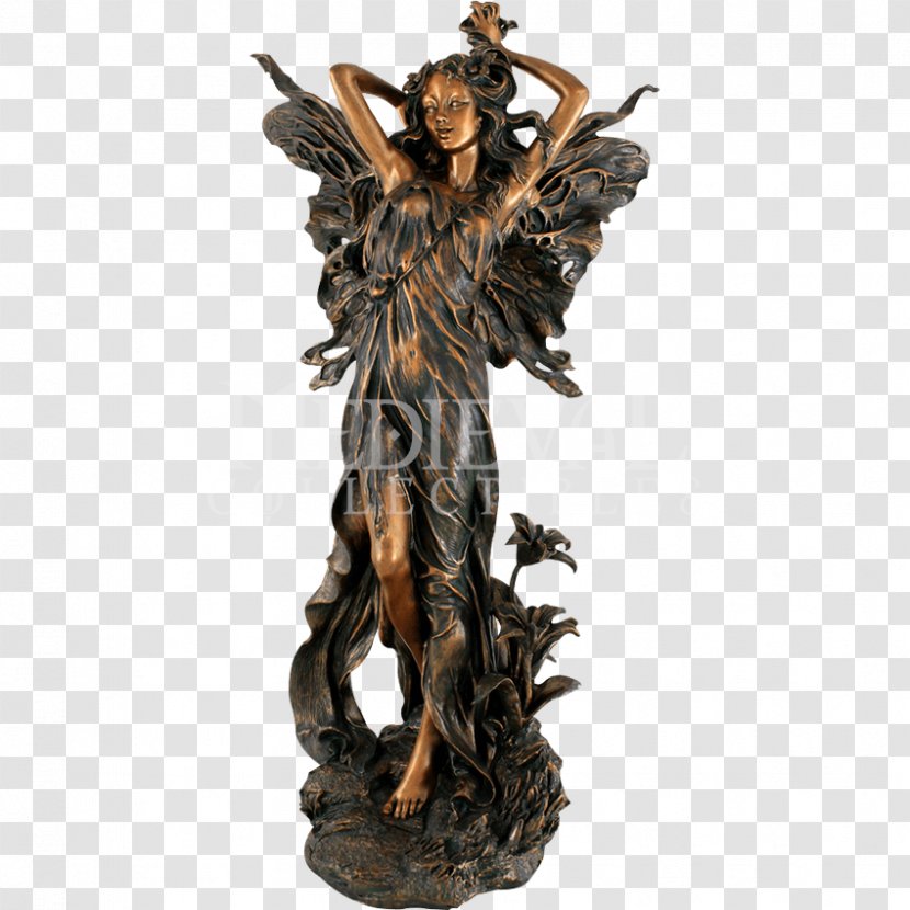 Cupid And Psyche Bronze Sculpture Statue Transparent PNG