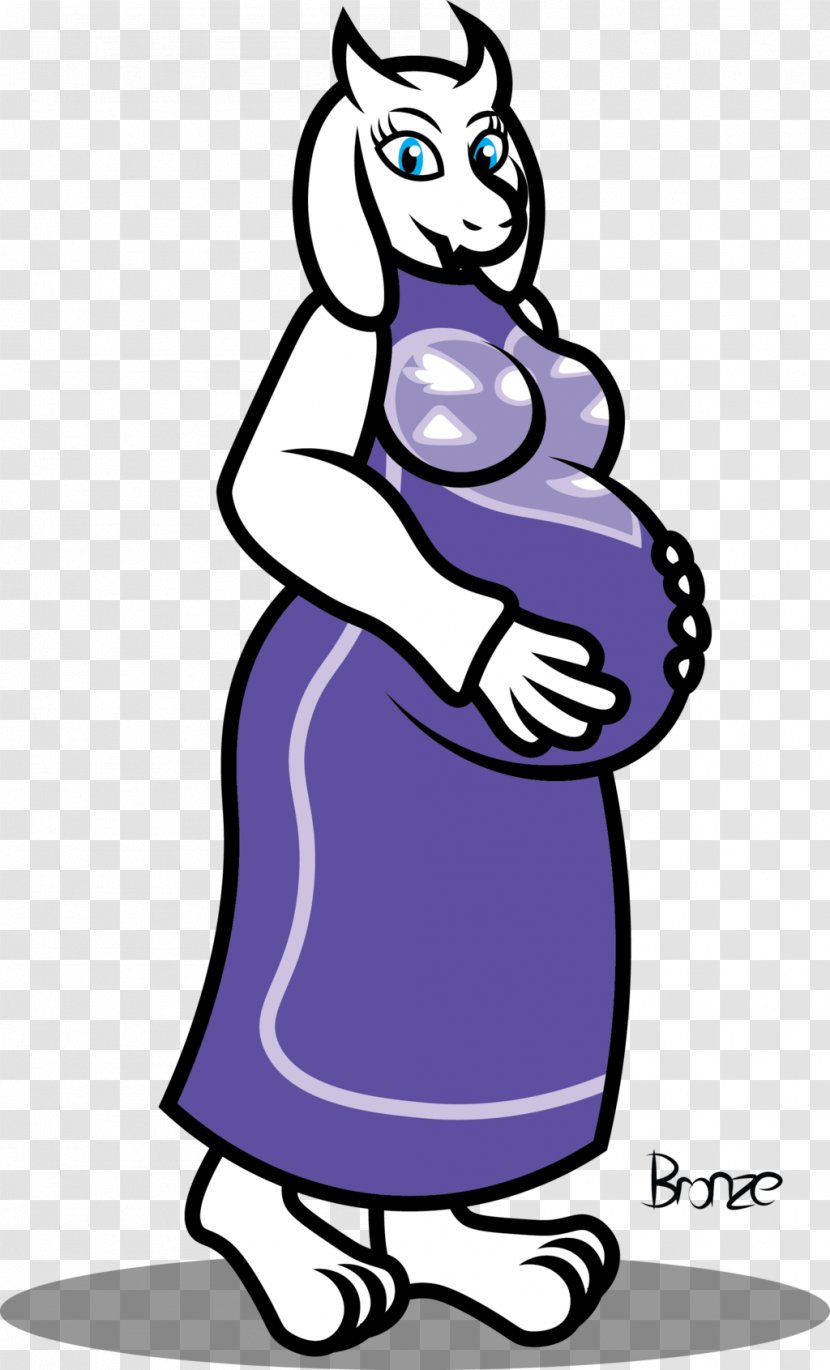 Undertale Toriel Art Goat Pregnancy Transparent PNG