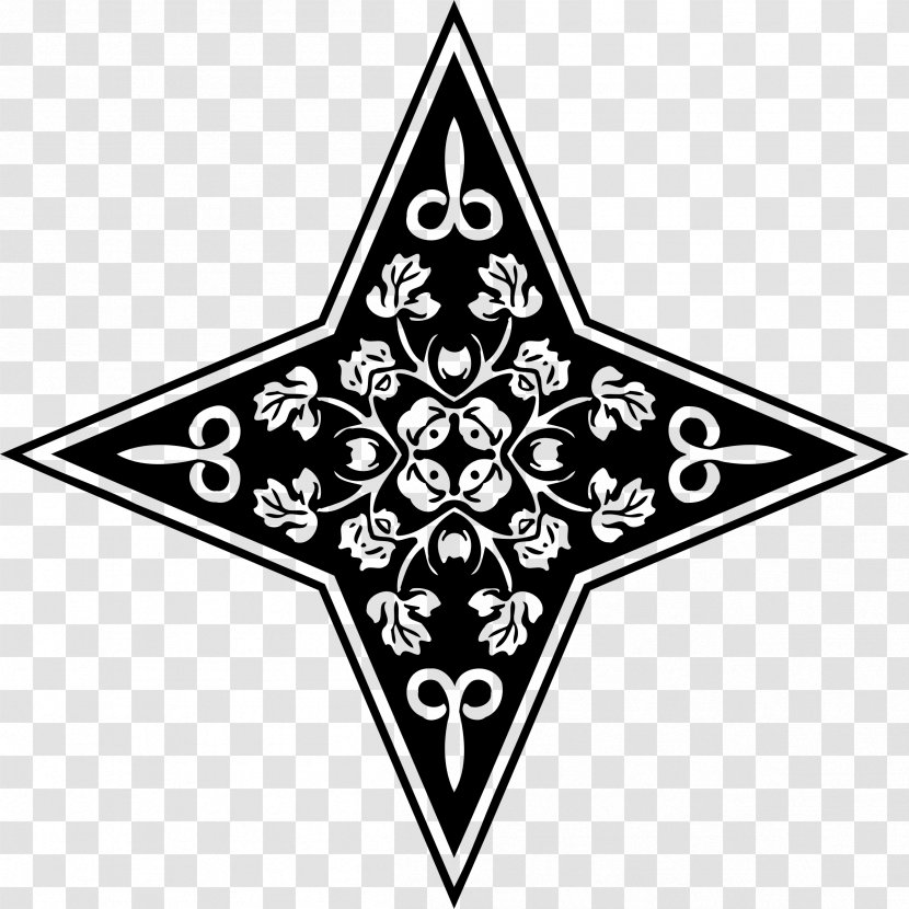 Star Line Art Symbol Clip - Symmetry Transparent PNG