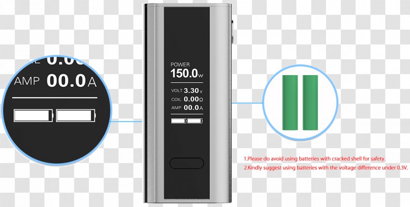 Electronic Cigarette Aerosol And Liquid Vapor Cuboid Atomizer - Technology Transparent PNG