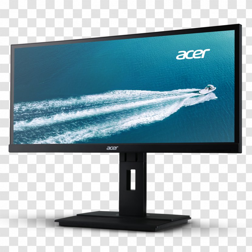 Computer Monitors LED-backlit LCD Acer B6 IPS Panel - Widescreen - Palmatum Thunb Transparent PNG