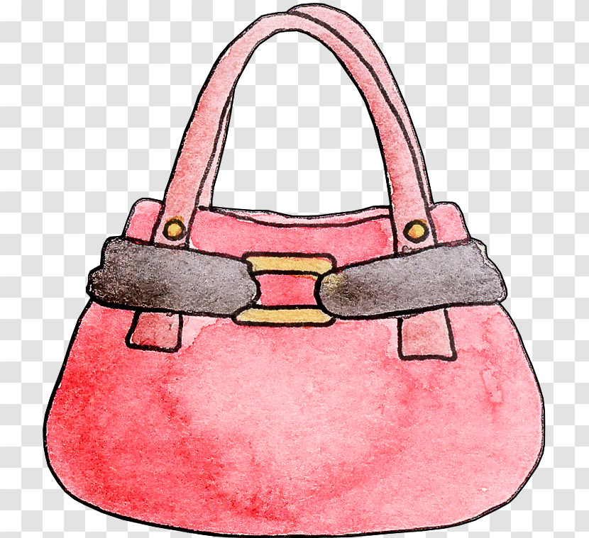 Handbag Bag Pink Shoulder Bag Red Transparent PNG