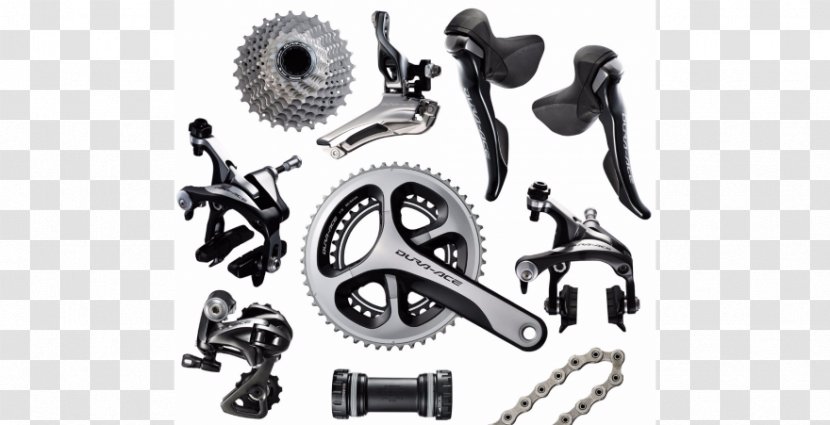 Groupset Dura Ace Shimano Bicycle SRAM Corporation - Derailleur Gears Transparent PNG