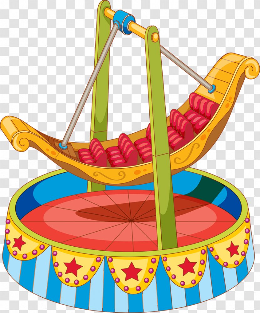 Amusement Park Traveling Carnival Swing Ride Clip Art - Outdoor Play Equipment - Carousel Transparent PNG