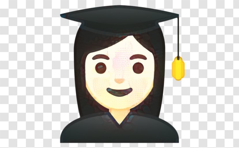 Apple Emoji - Color - Cap Smile Transparent PNG