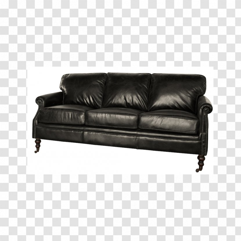 Loveseat Sofa Bed Couch Leather - Design Transparent PNG