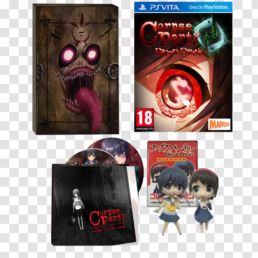 Corpse Party: Blood Drive PlayStation Vita Video Game Root Letter Chaos;Child - Over - Playstation Transparent PNG