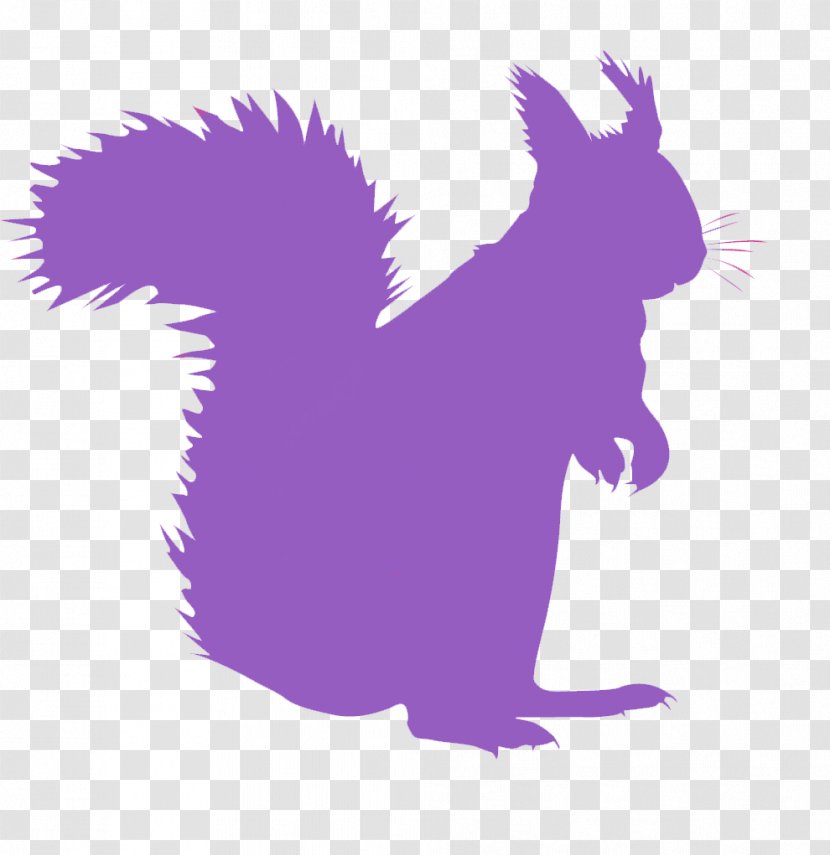 Whiskers Squirrel Cat Canidae Dog - Silhouette Transparent PNG