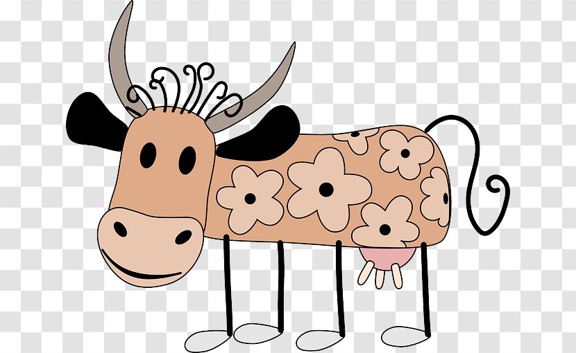 Dairy Cattle Ox Farm Clip Art - Food - Organism Transparent PNG