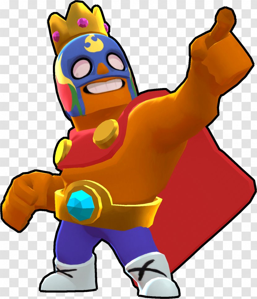 Brawl Stars Video Games Beat Em Up Mobile Game Character Transparent Png - brawl stars characters cartoon