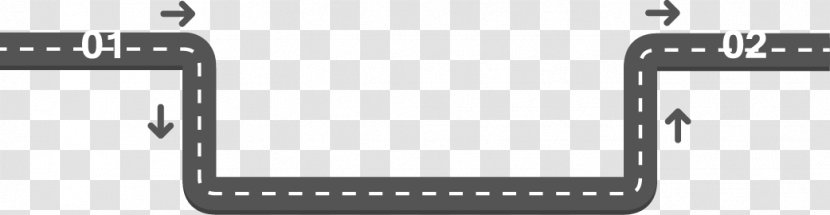 Road Highway Cartoon - Gratis - Flat Transparent PNG
