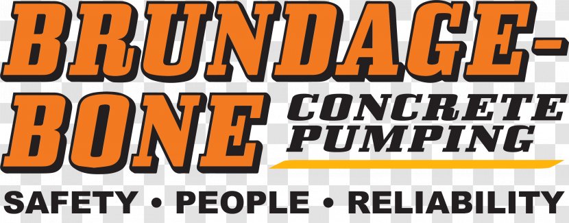 Concrete Pump Logo Business - Banner - Truck Transparent PNG