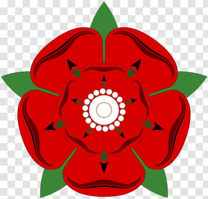 Lancashire Wars Of The Roses Battle Northampton Red Rose Lancaster House - Flowering Plant - Traditional Eaves Transparent PNG