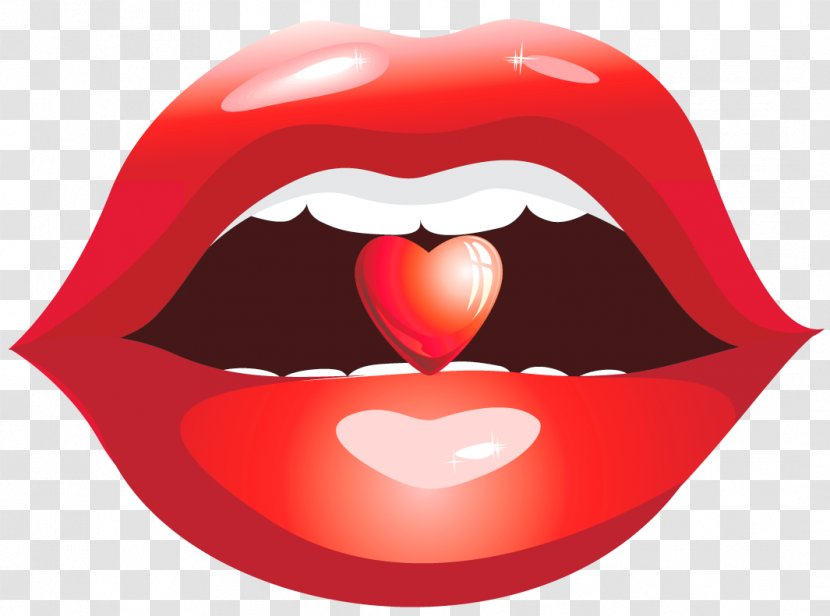 Valentines Day App Store Emoji Sticker Mobile - Frame - Red Lipstick Cliparts Transparent PNG
