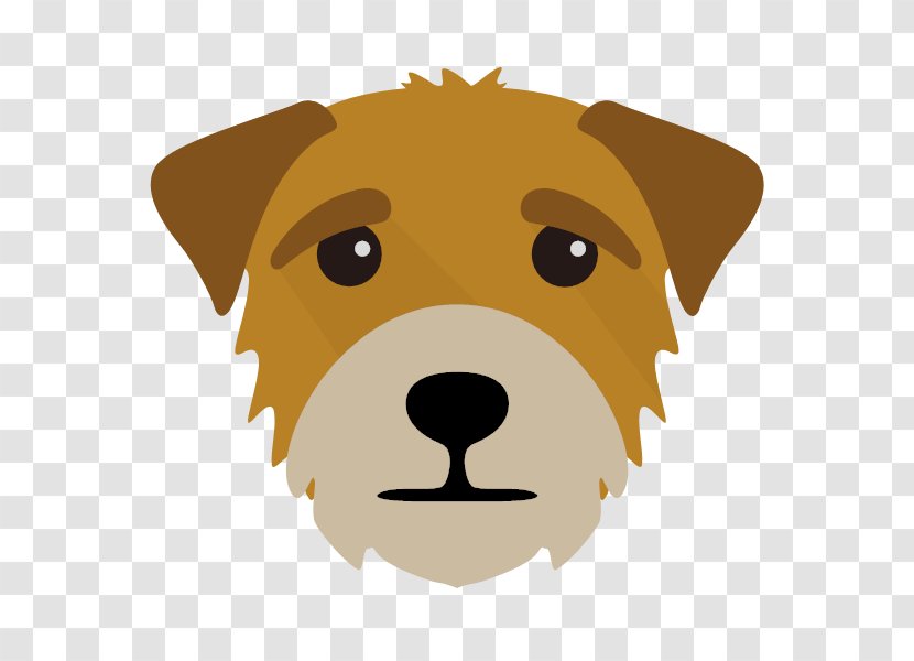 Dog Breed Border Terrier Whiskers - Cute Blonde Transparent PNG