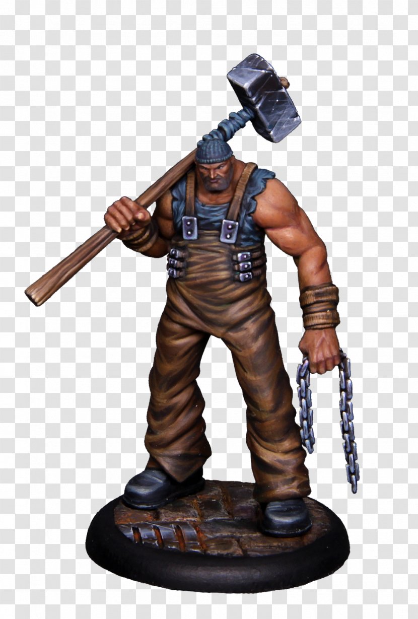 Mercenary Figurine Transparent PNG