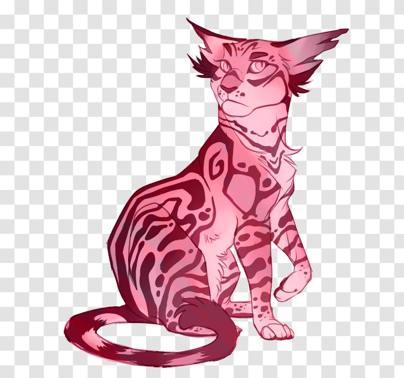 Whiskers Tabby Cat Warriors Leafpool - Silhouette Transparent PNG