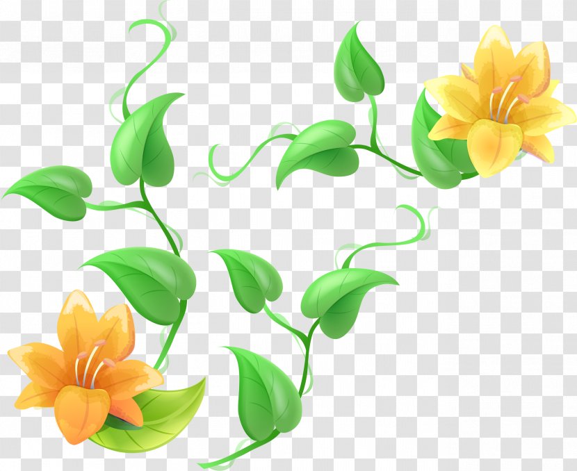 Lilium Flower Clip Art - Petal - Hand-painted Lily Transparent PNG