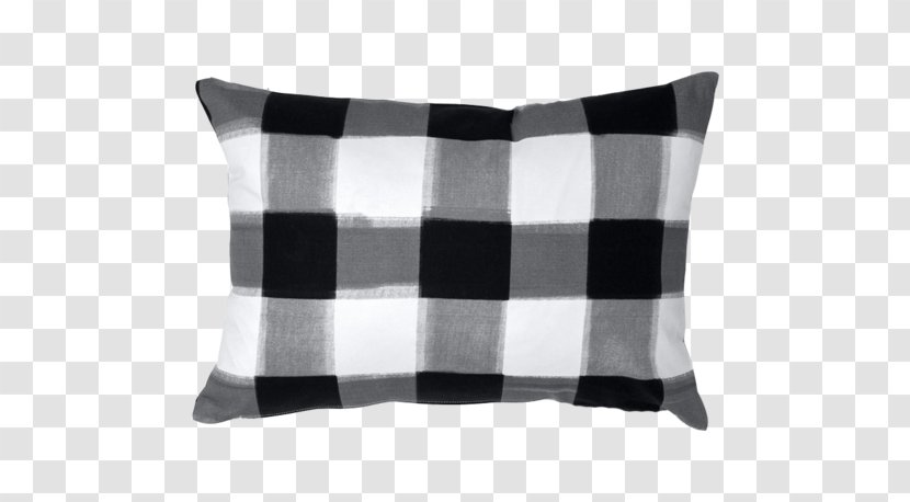 Throw Pillows Check Bed White - Pattern Transparent PNG