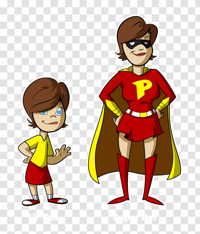 Clip Art Illustration Superhero Boy Human Behavior Transparent PNG