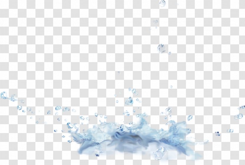 Water Desktop Wallpaper Blue - Drop - Drops Transparent PNG