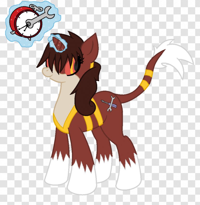 Pony Horse Cat Demon - Canidae Transparent PNG