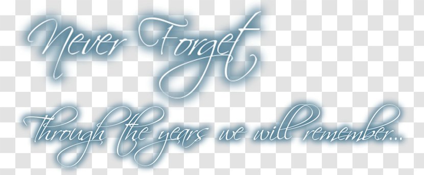 Logo Brand Font Desktop Wallpaper Computer - Never Forget Transparent PNG