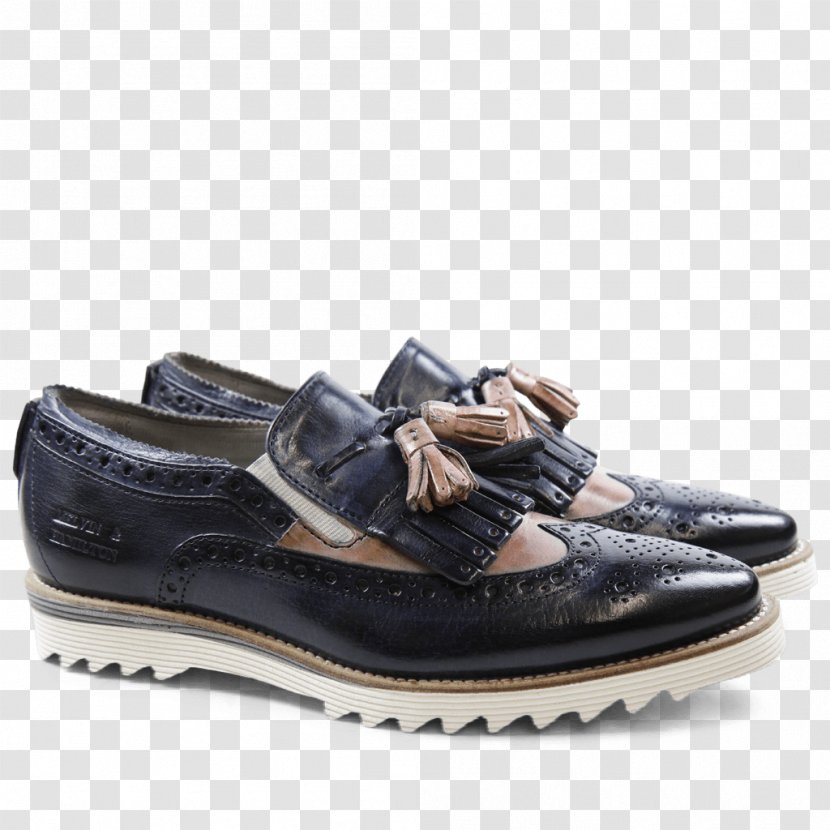 Slip-on Shoe Leather Hiking Boot Walking - Black Transparent PNG