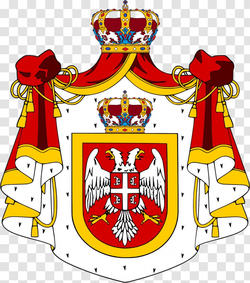 Yugoslavia Karađorđević Dynasty Royal Highness Prince Coat Of Arms - Artwork Transparent PNG